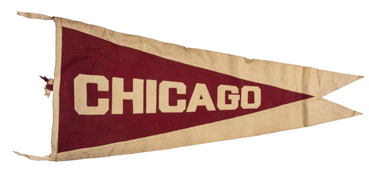 1910 Chicago Cubs Vintage World Series Oversized 38" Baseball Pennant